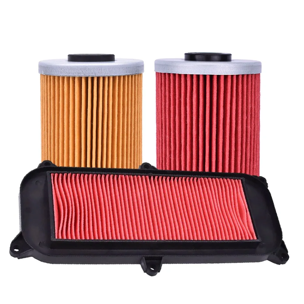 Motorcycle Air Filter Oil Filter 00162475 HF562 Kit  for Kymco 125 Dink i.e. 2006-2015 125i G-Dink i.e. 2012-2016