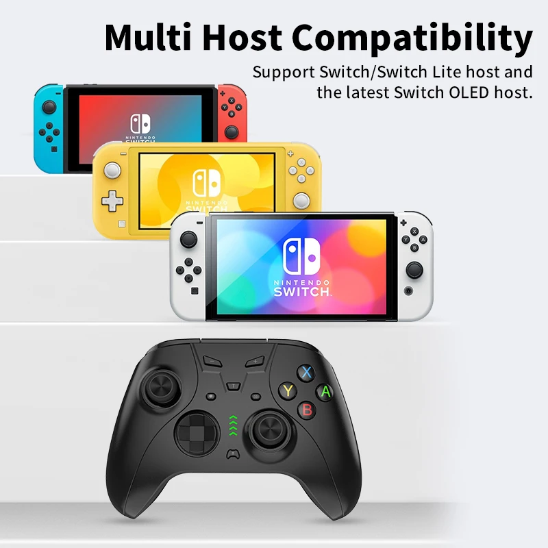 Game Joystick With Metal Back Keys Wireless Game Controller for Nintendo Switch Pro Ns/Switch Oled/NS Lite PC Console