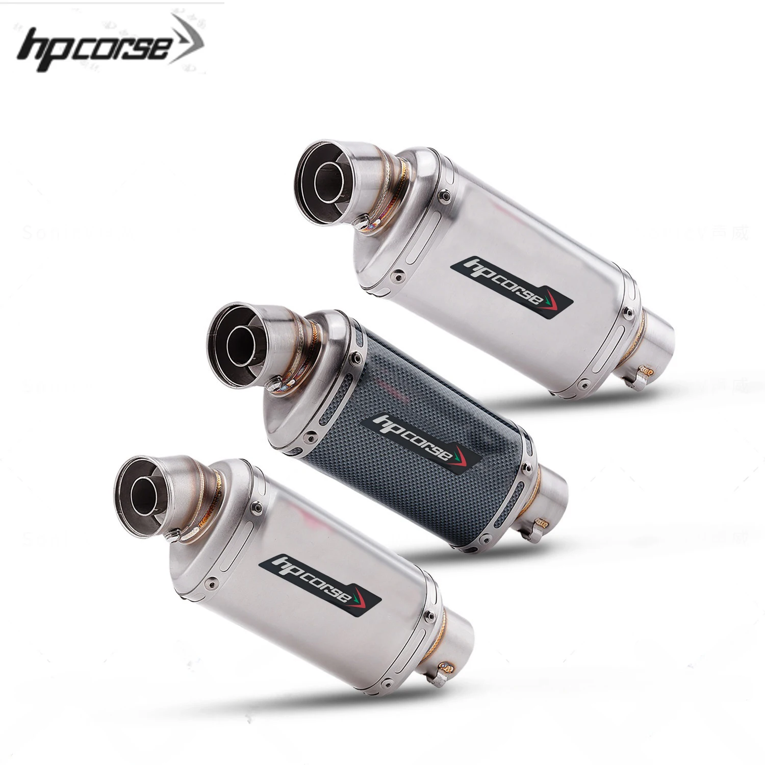 Tubo de Escape Universal para Motocicleta, Modificación T98, Silenciador con Efecto Goteo y DB Killer para 250SR 400NK VERSYS650 XSR700 NSS350 ZT125