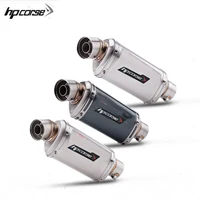 Tubo de Escape Universal para Motocicleta, Modificación T98, Silenciador con Efecto Goteo y DB Killer para 250SR 400NK VERSYS650 XSR700 NSS350 ZT125