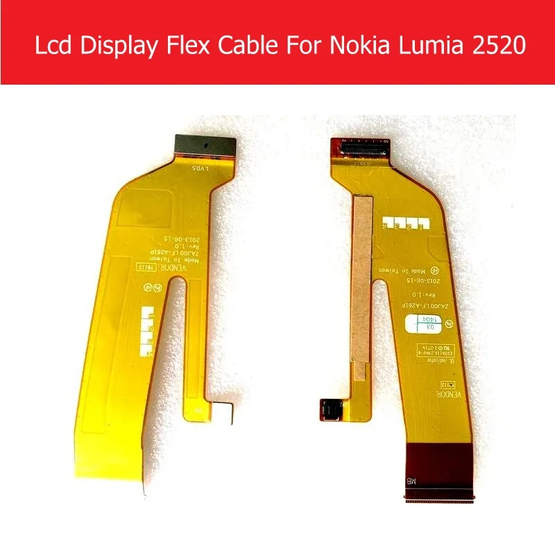 Weeten Genuine LCD Panel Flex Cable For Nokia 2520 LCD Display Flex cable For Microsoft Lumia 2520 Screen LCD PCB replacement