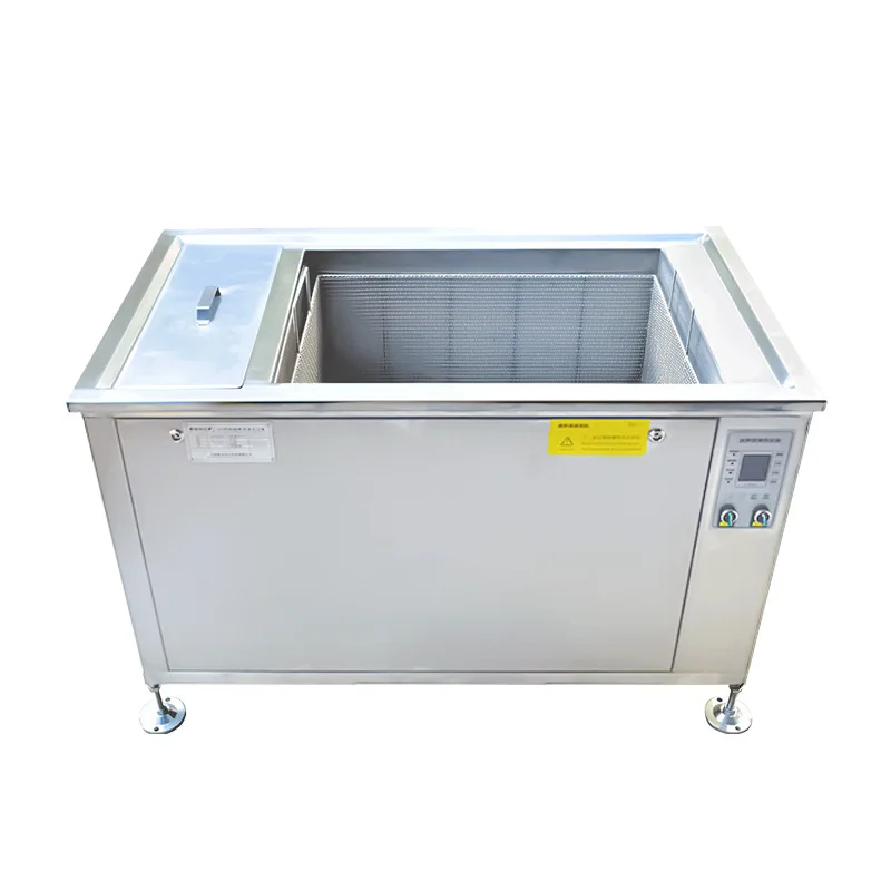

Single tank filter ultrasonic cleaning machine Industrial oil removal, rust removal, particle removal and iron removal