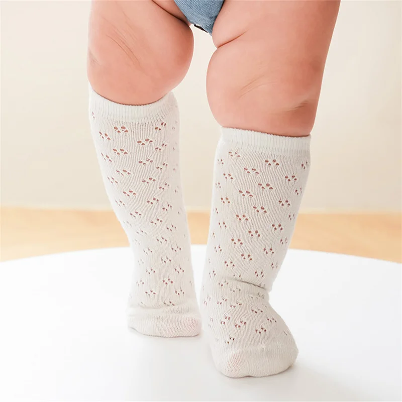 0-5Y Baby Socks For Girls Cotton Summer Mesh Thin Infant Soft Toddler Girls Sock Fashion Children\'s Princess Sock 2023 nerborn