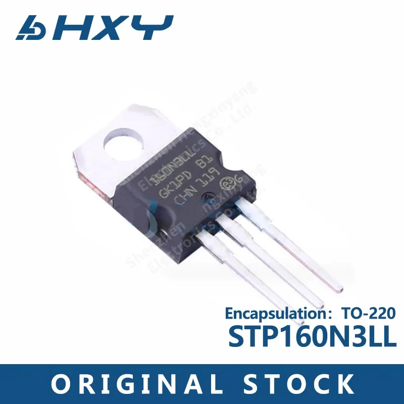 10PCS STP160N3LL 160N3LL FET MOS tube N channel 30V 120A TO 220