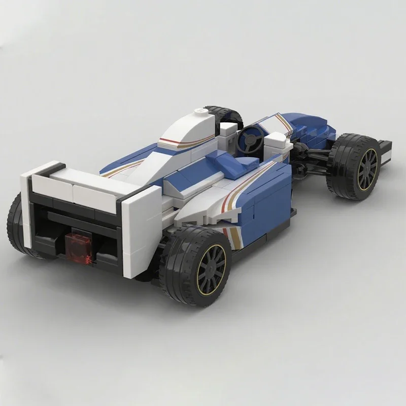 

206pcs MOC F1 Williamser FW16 City Champions Super Car Building Blocks Christmas Gift DIY Craft Project Perfect for Creative