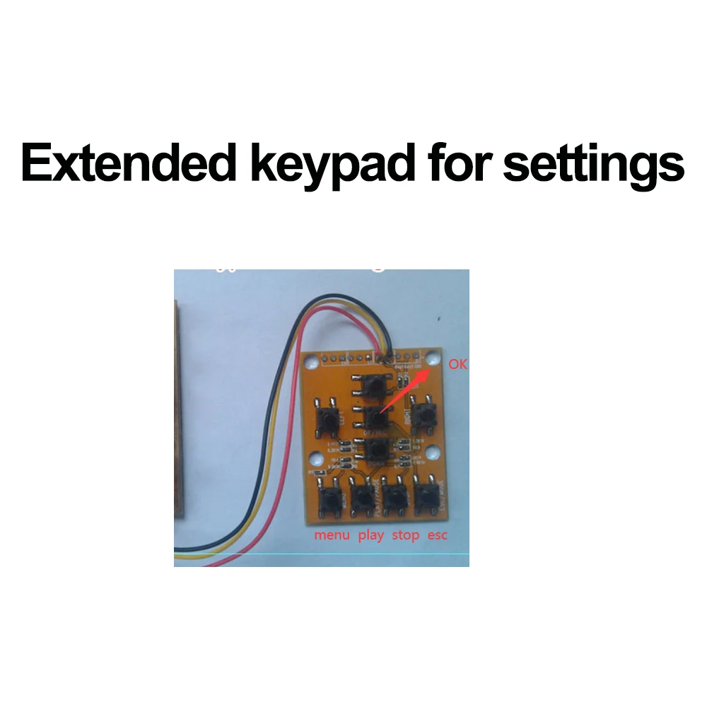 

Customized product Standalone button module