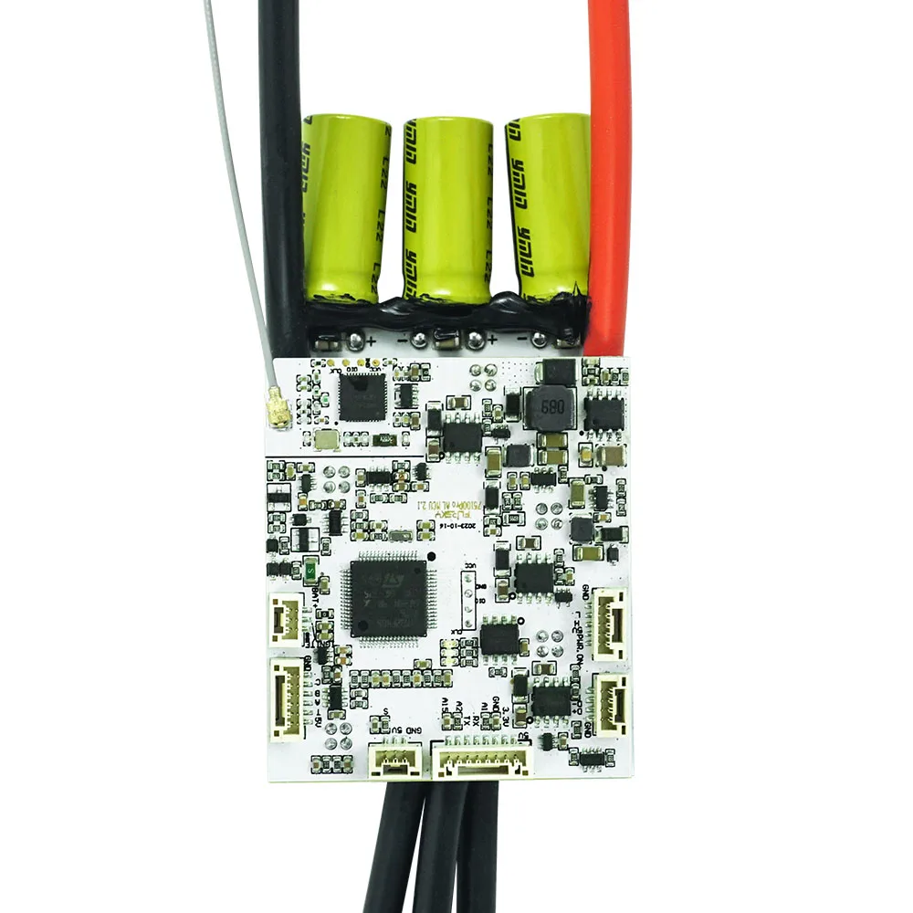 Flipsky 75100 Pro V2.0 Aluminum Pcb With Power Key Switch Button Based On Vesc For E-skateboard/scooter/ebike Speed Controller