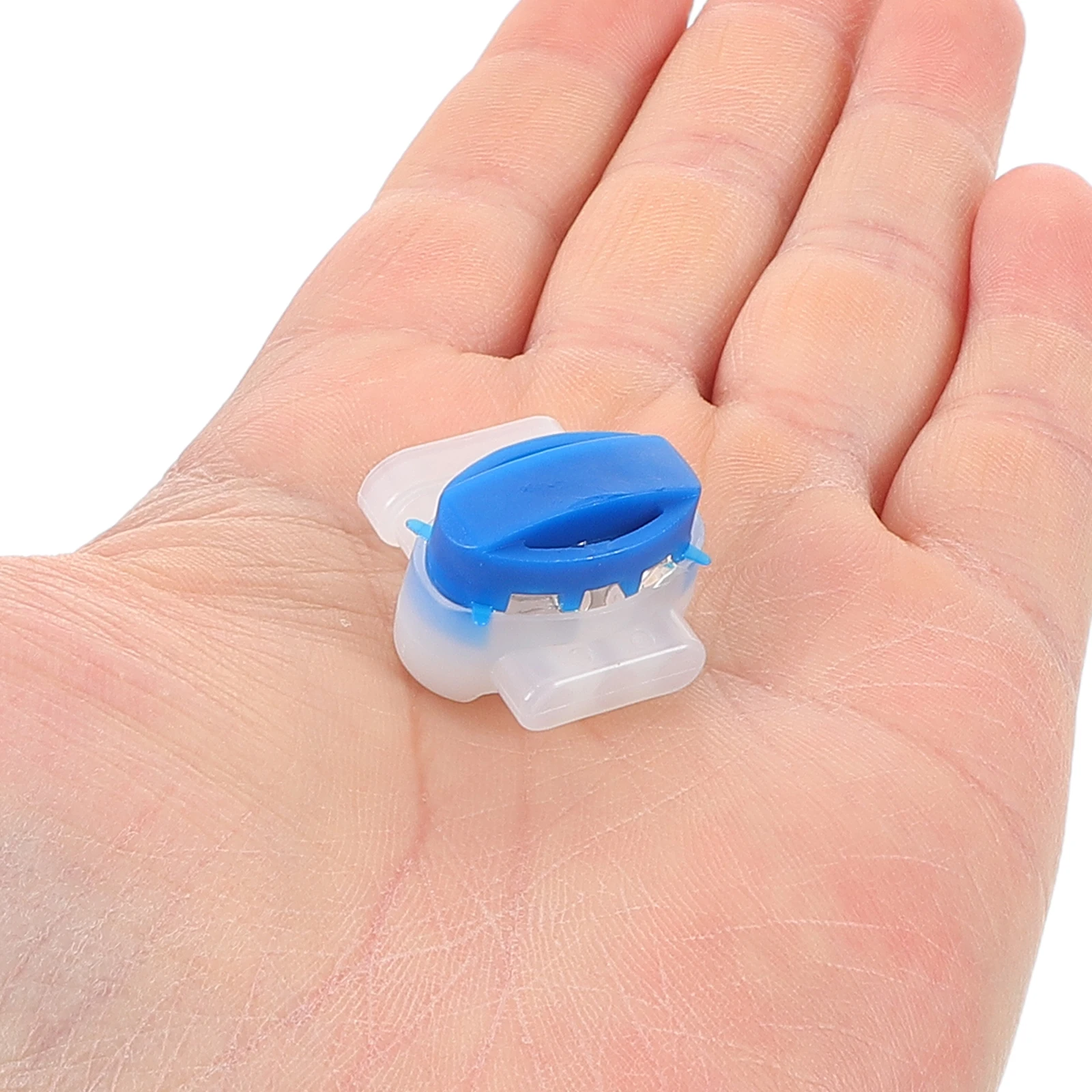 

5pcs Blue 3Hole Communication Terminals Waterproof Dustproof Electrical Connectors for Cables Network Telephone Lines Industrial