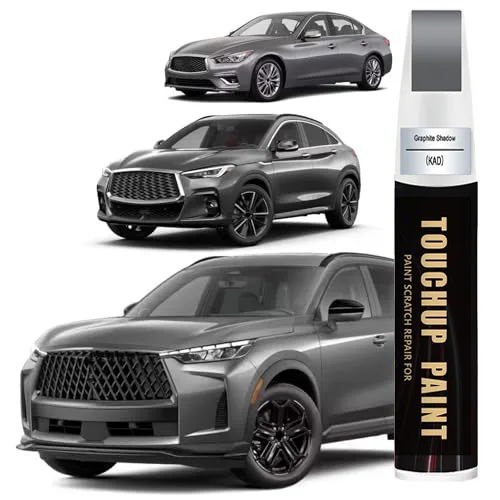 Graphite Shadow(KAD) Touch Up Paint Compatible with Infiniti Exact Match 2 in 1 Touch up Paint for Chips and Nicks Repair