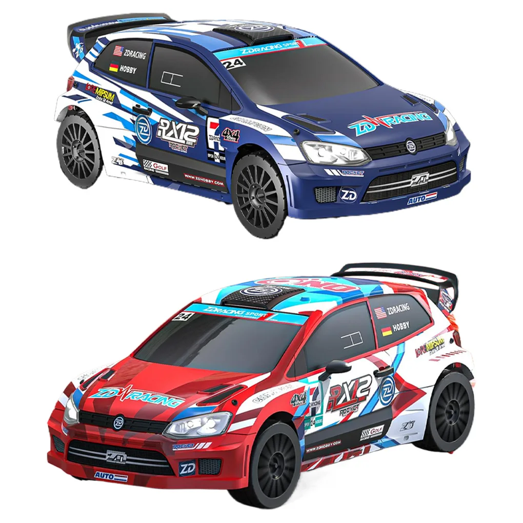 

New 1/12 ZD RX12 RC Rally Car High-Speed Brushless Four-Wheel Drive Racing Car 6-Channel Electric Remote Control Car Toy Gift