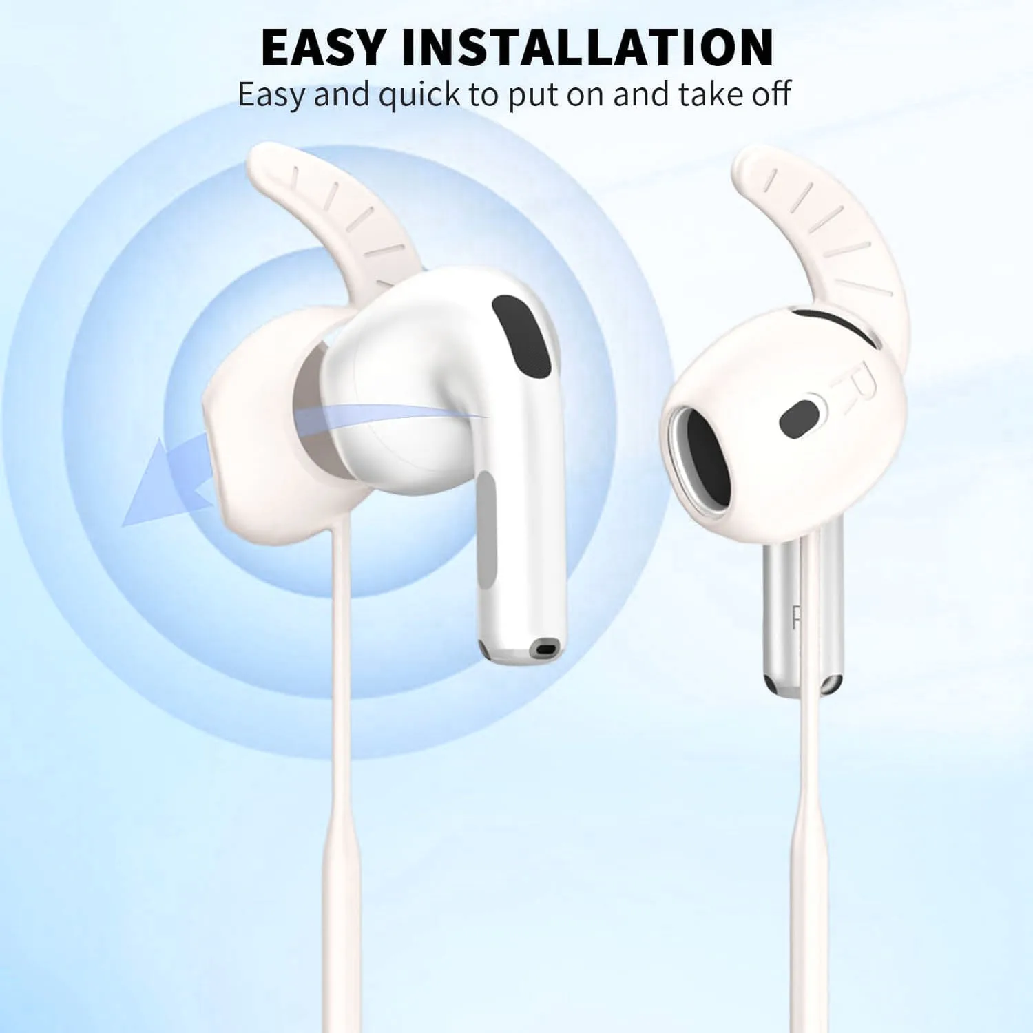 Anti-verloren riem voor Airpods 4-oordopjes Oordopjes Lanyard Oorhaakaccessoires