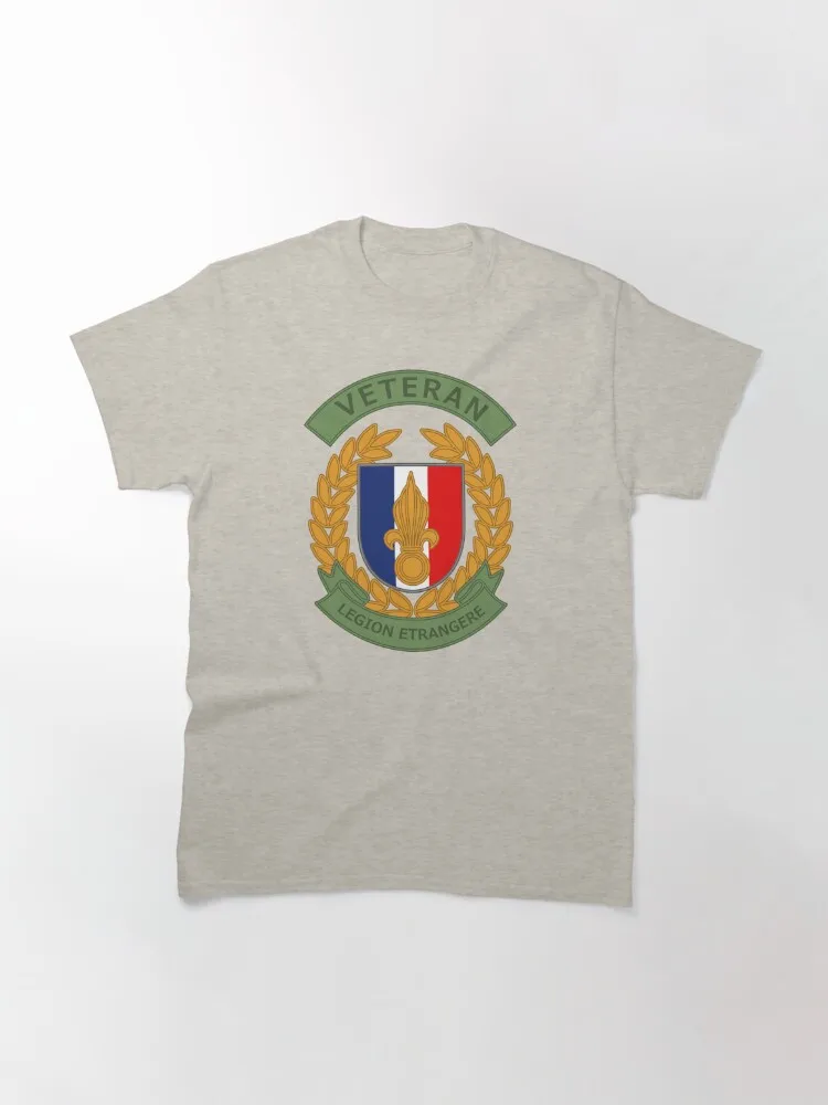 French Foreign Legion Veteran Classic T-Shirt Simple Style Tops