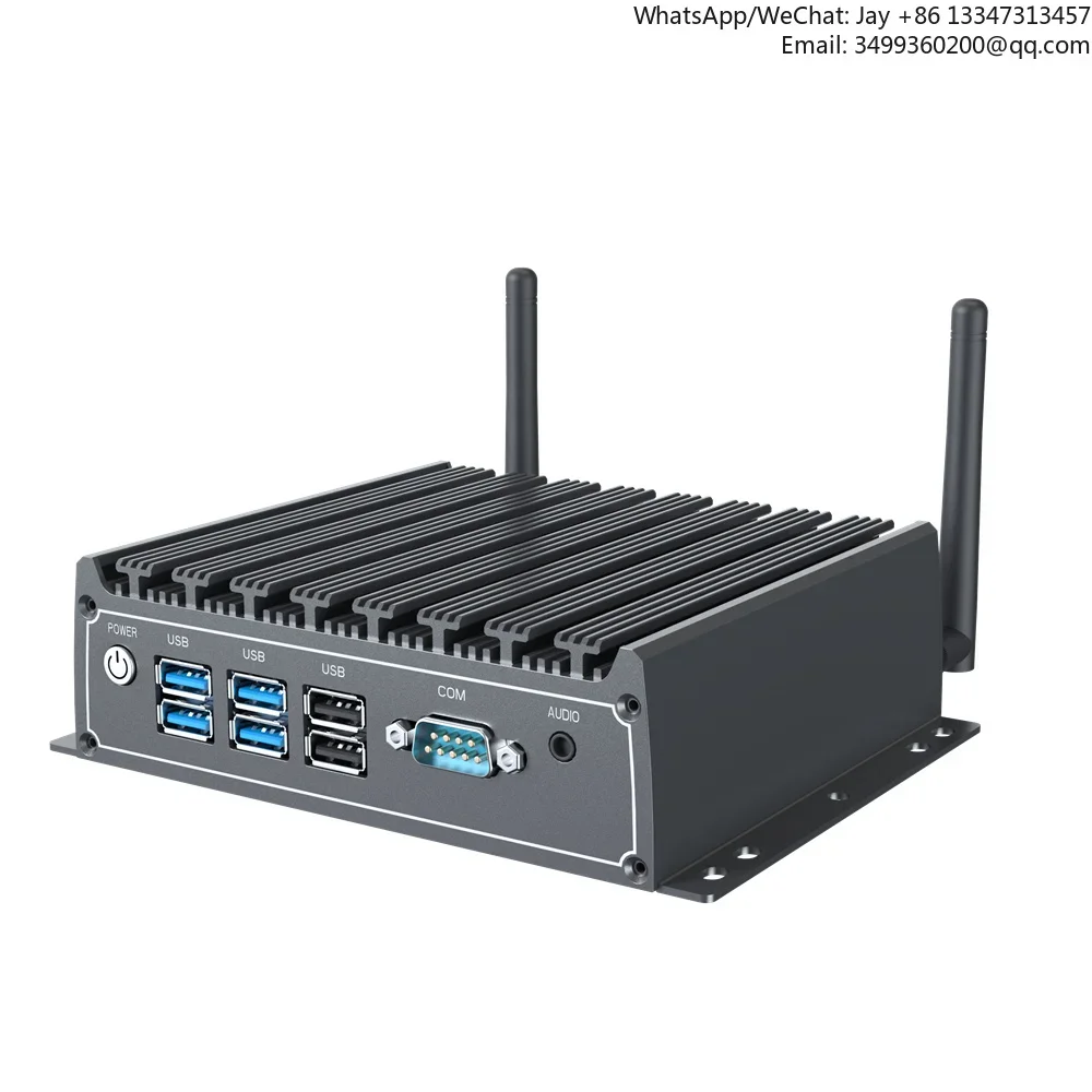 

Dual LAN Fanless Mini PC Computer Core I5 4500U Triple Display Win 10 Win 11 Industrial Mini PC With Serial PortTop-selling In 2