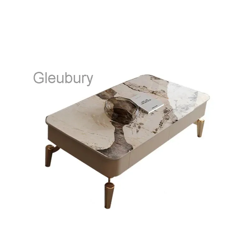 Popular Display Coffee Table Decorative Creative Center Table Fireplace Modern Tavolino Salotto Living Room Furniture