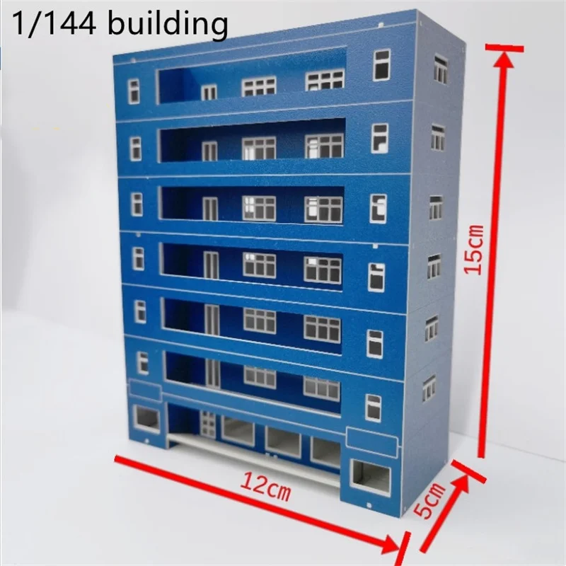 N costruzione di modelli in scala assemblaggio scena architettonica assemblaggio di plastica fabbrica di centri commerciali per Diorama Layout fai da te