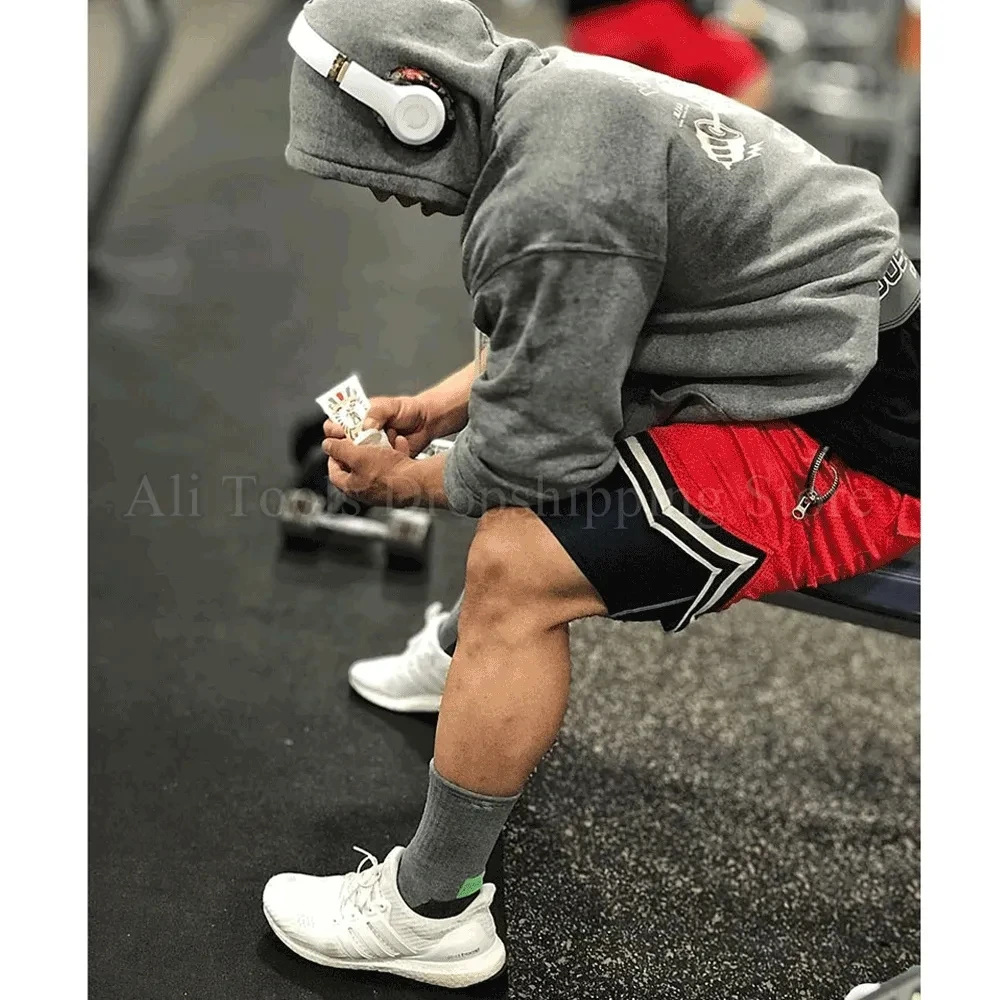 Happyjeffery – Short de Sport pour hommes, pantalon court ample à séchage rapide, pour course à pied, Fitness, basket-ball, Football, entraînement de gymnastique