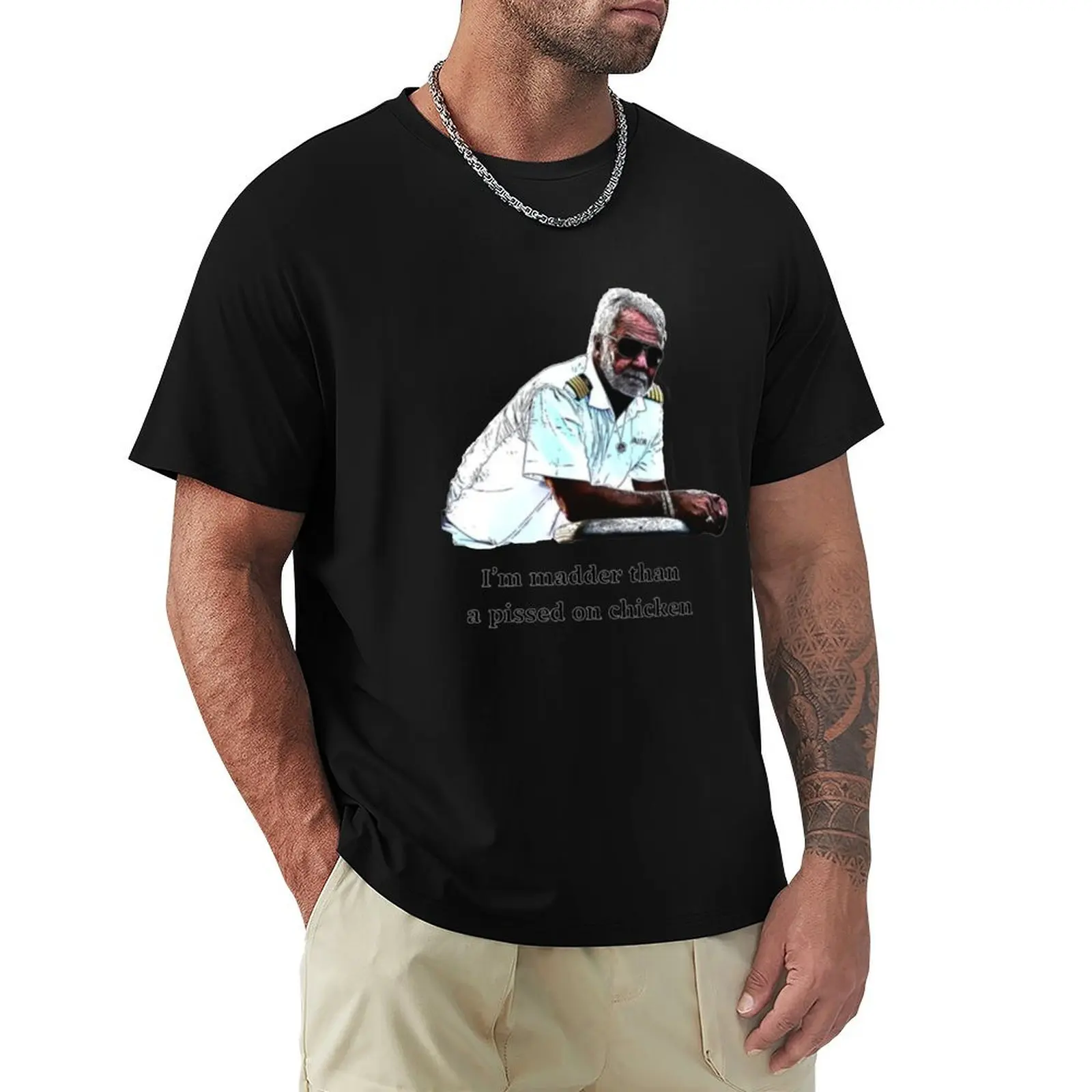 

Captain Lee Quote T-Shirt plain cotton man t-shirts mens t shirt