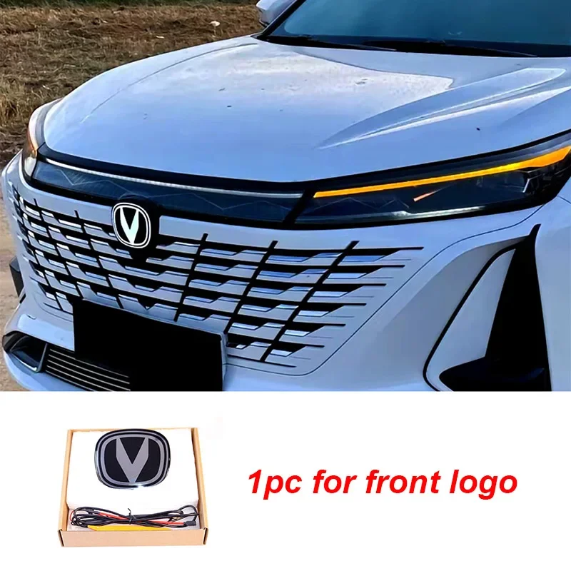 For Changan CS75PLUS G3 2024 Rear Light Logo Front Decorative Light