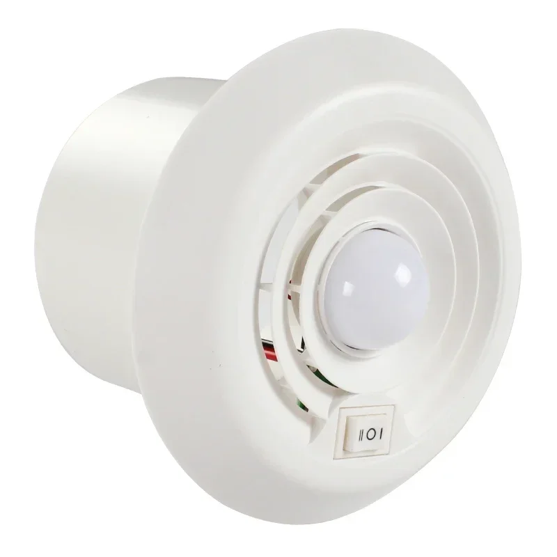 12V Camper Part RV Energy-saving Two Speeds Roof Vent Ventilation Noiseless Cooling Exhaust Fan with LED Lamp