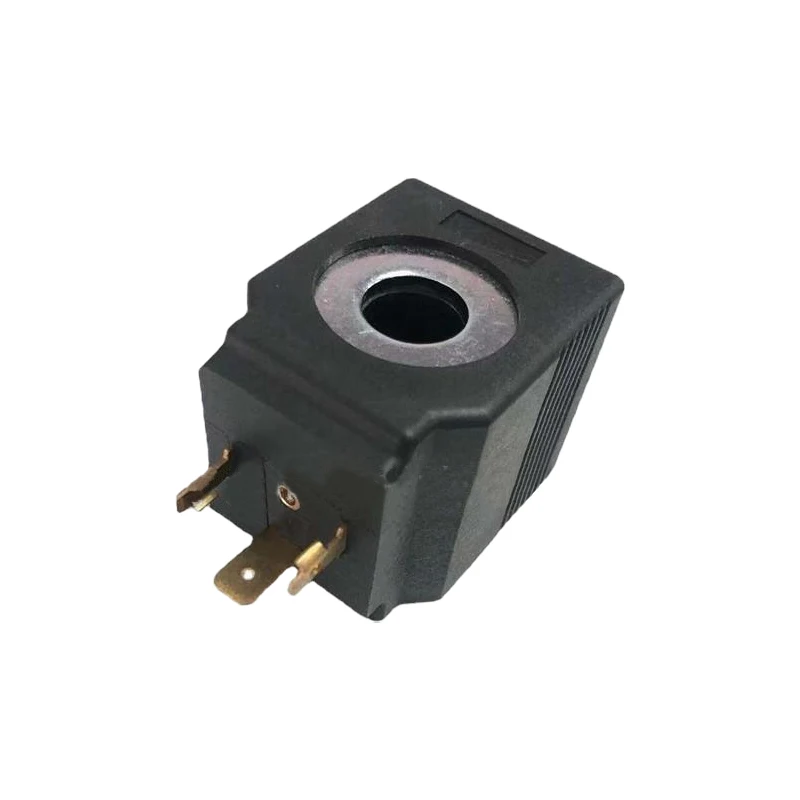 Excavator solenoid valve coil for Foton Lovol 60 65 85 three pin safety lock safety solenoid valve