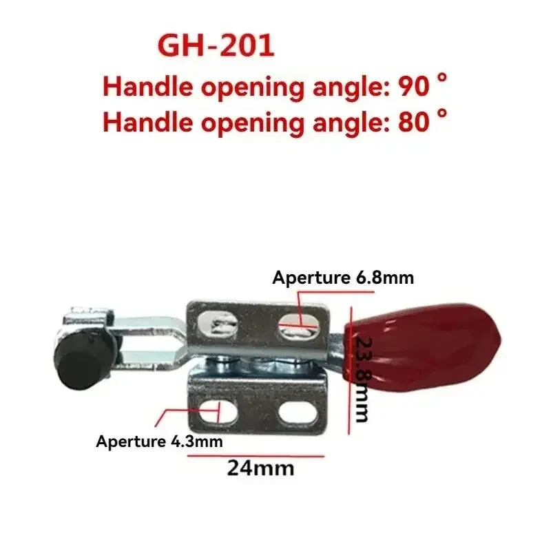 2/4/8PCS Horizontal Quick Clamp Workholding Clamp Chuck Woodworking Engraving Machine Compressor 27KG Vertical Toggle Clamp ﻿