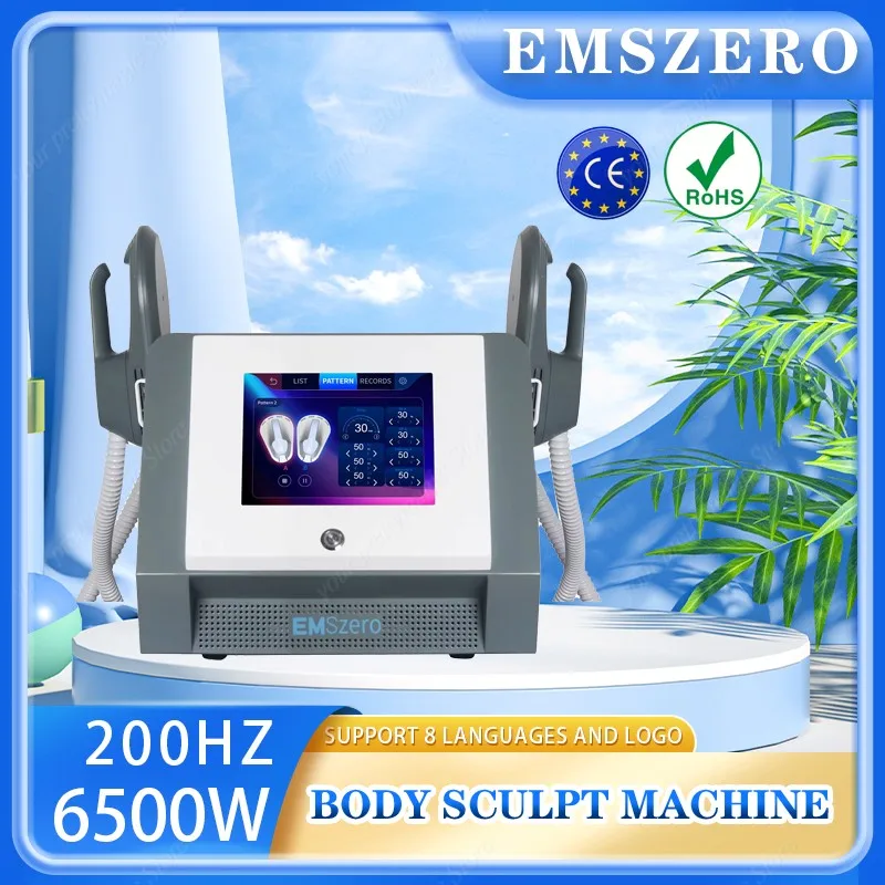 15 tesla HIEMT 6500W ems muscle stimulator RF EMSzero portable body sculpting machine Slimming Weight Lose Electromagnetic