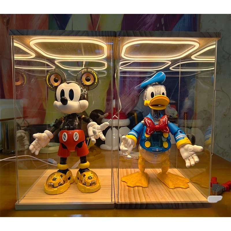 

Новая модная коллекционная модель-конструктор Disney Cyber Trendy ручной работы: игрушка, украшение для рабочего стола, подарок