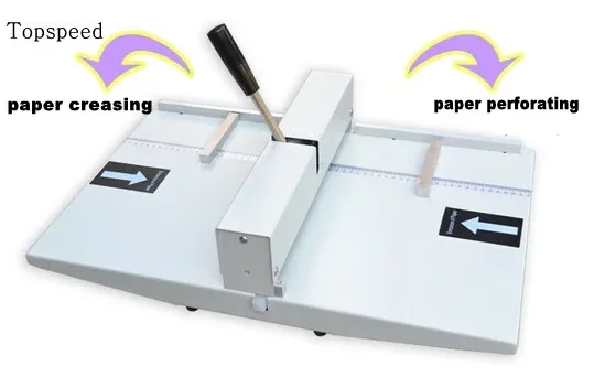 Hand Paper Creaser And Perforator Machine 2 in 1 Combo 340mm 13.38inch
