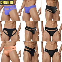 CMENIN Fashion Solid Color Men Underwear Cotton Breathable Sexy Men's Briefs Panties Male Underpants Low   Waist Gays Men Briefs