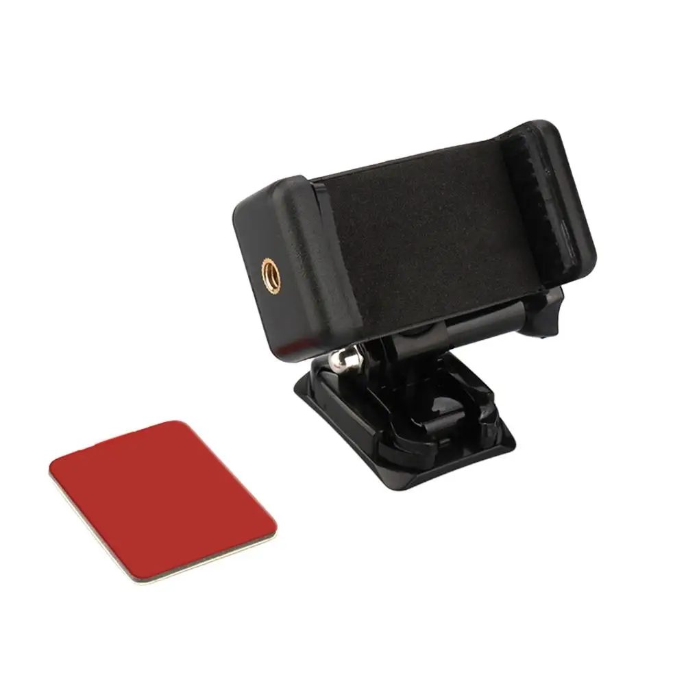 

Helmet Phone Camera Holder Motorcycle Riding Fixed Accessories Rotating Base Photo Taking Horizontal Phone And Clamp Vertic O0I0