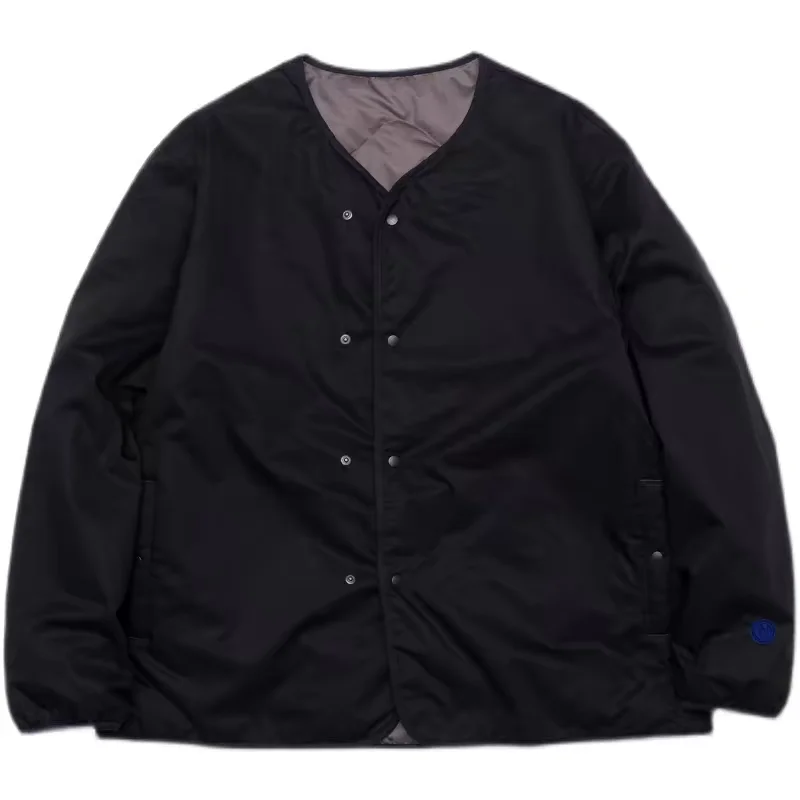 ناناميكا عكسها أسفل سترة اليابانية مزدوجة الوجهين الداخلية تانك سترة 21AW للرجال والنساء جديد