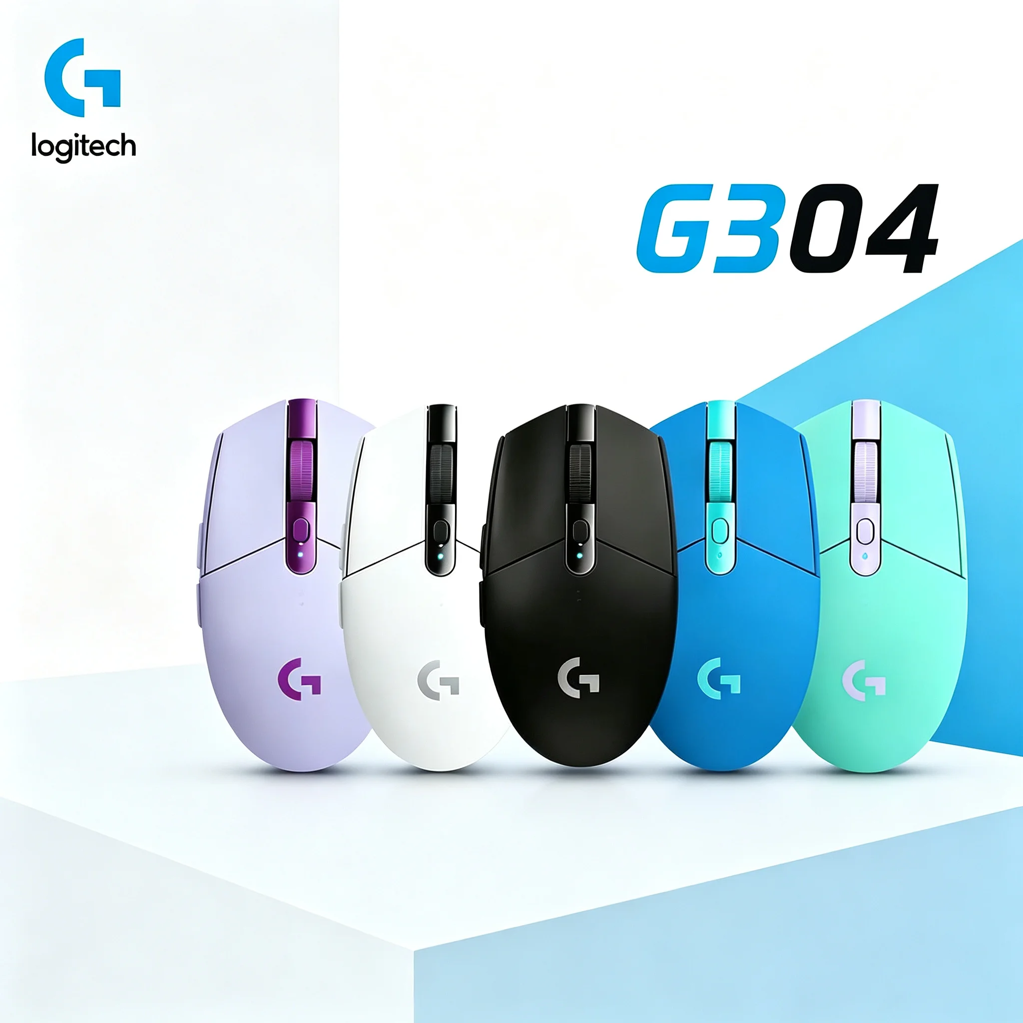 Logitech G304 Wireless Game Mice Fast Click Response For Quick Reaction In PUBG CS2 Valorant Apex Legends Game