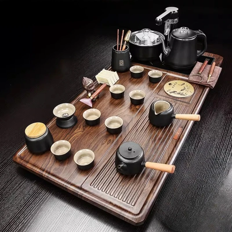 Ceremony Hospitality Tea Tray Decorative Serving Small Chinese Kung Fu Tea Tray Rectangle Living Room Bandejas Home Decorationgs