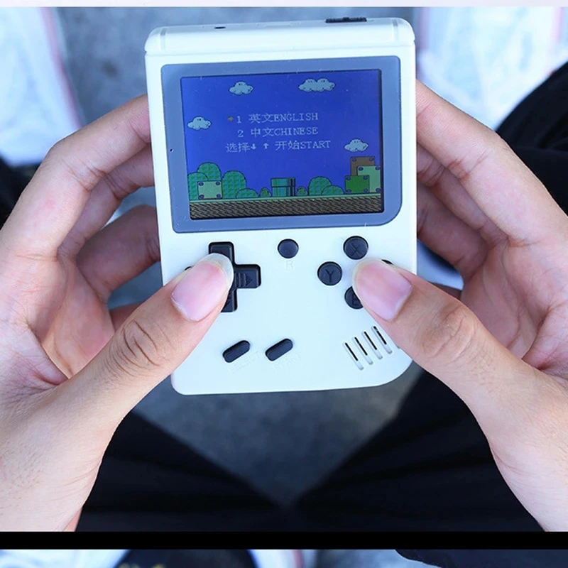 New 800 in 1 Portable Retro Game Console Handheld Game Players Boy 8 Bit Gameboy 3.0 Inch LCD Screen Support 2 Players AV Output