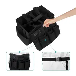 Cleaning Bag, Portable Cleaning Supplies Organizer Sewer Pipe Cleaning Basket