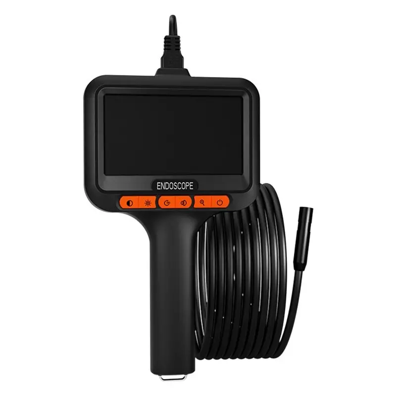 -[A51I Digital]1080P HD Borescope Camera With 4.3Inch Display, 8 LED Lights And 16.5Ft Flexible Snake Camera