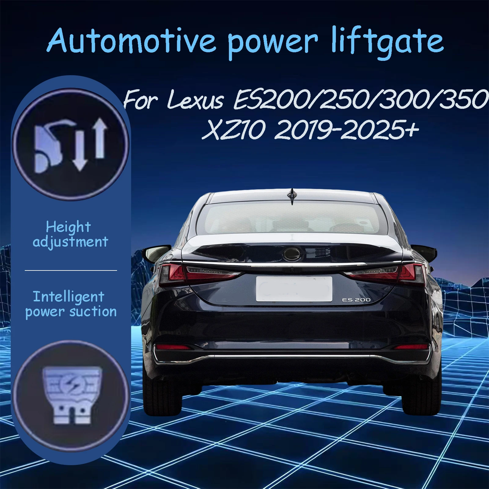 

For Lexus ES200/250/300/350 XZ10 2019-2025+ Electric tailgate automatic suction locks suitable Trunk modification system