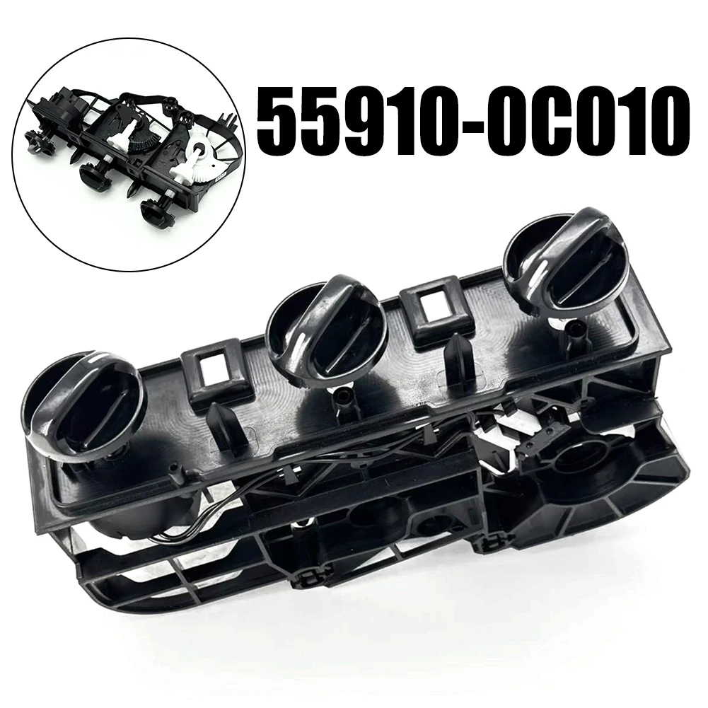 

1pcs Black Abs OEM Number 55910-0C010 Heater AC Control Knob For Toyota For Tundra 00-06 3.4 4.7L Car Accessories