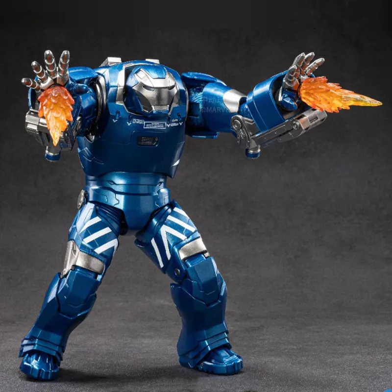 Original ZD Iron Man Movie Tony Stark MK38 Action Figures Joint  Movable Collect  Model Toys Desktop Ornament Festival Gifts