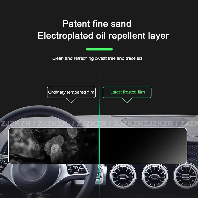 Tempered Glass Screen Protector for Mercedes-Benz GLB 200 220 AMG 35 2022-2025 Car LCD GPS Navigation Display Screen Accessories view 3