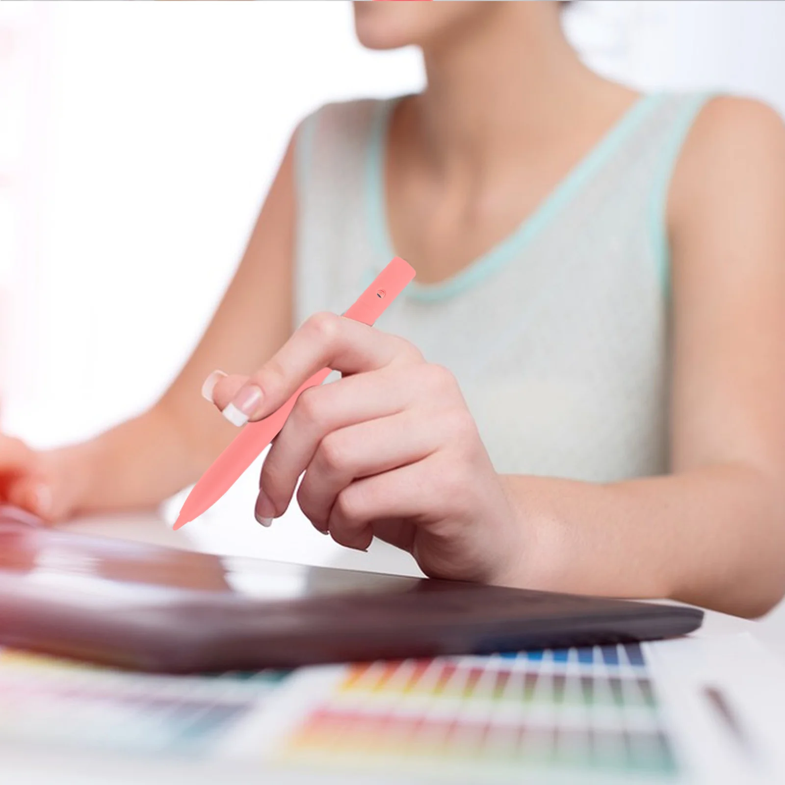 6 قطع قلم كتابة LCD للرسم والكتابة اللوحية، قلم إلكتروني بديل عالمي متوافق مع لوحات LCD