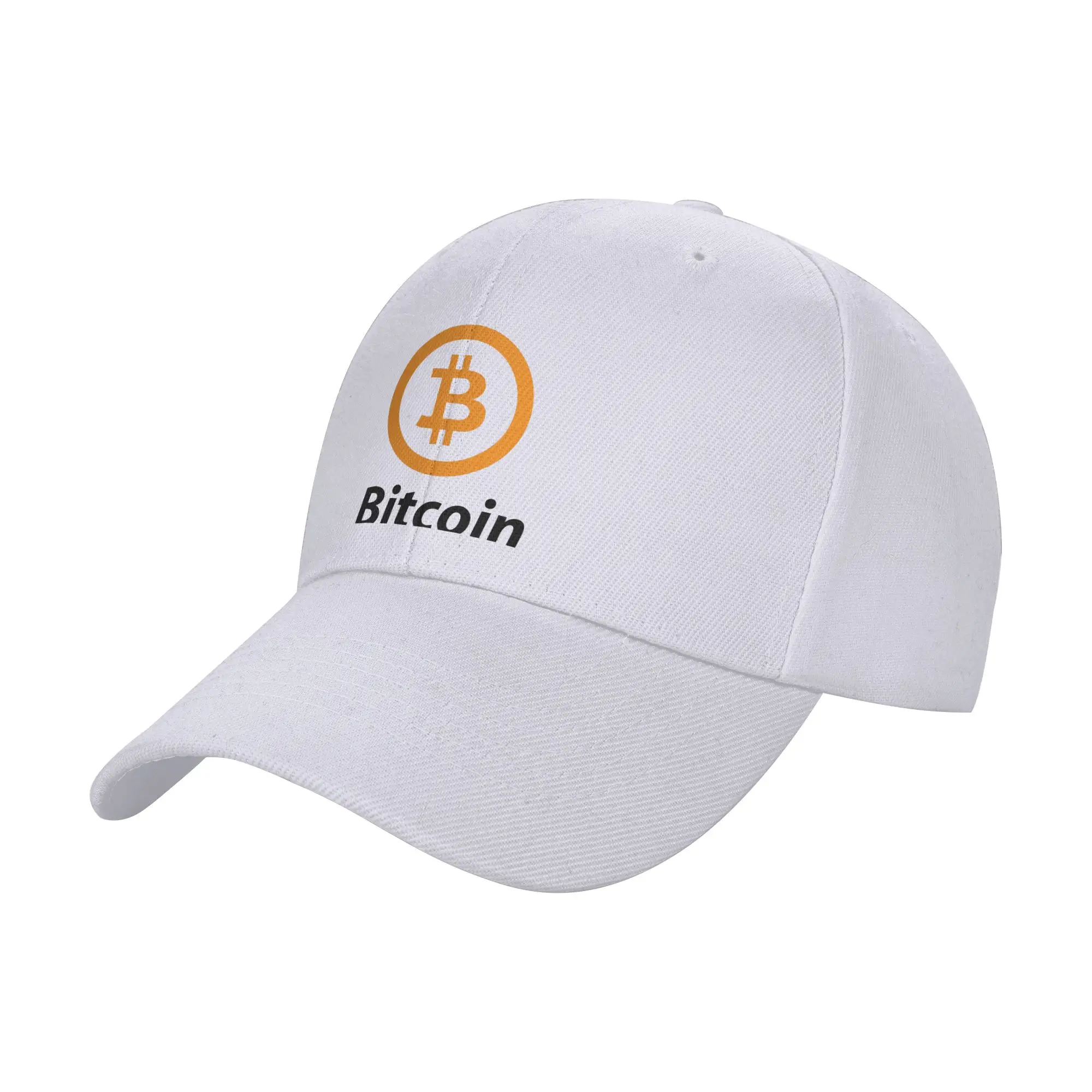 Bitcoin Curved Brim Baseball Cap Campus Hats