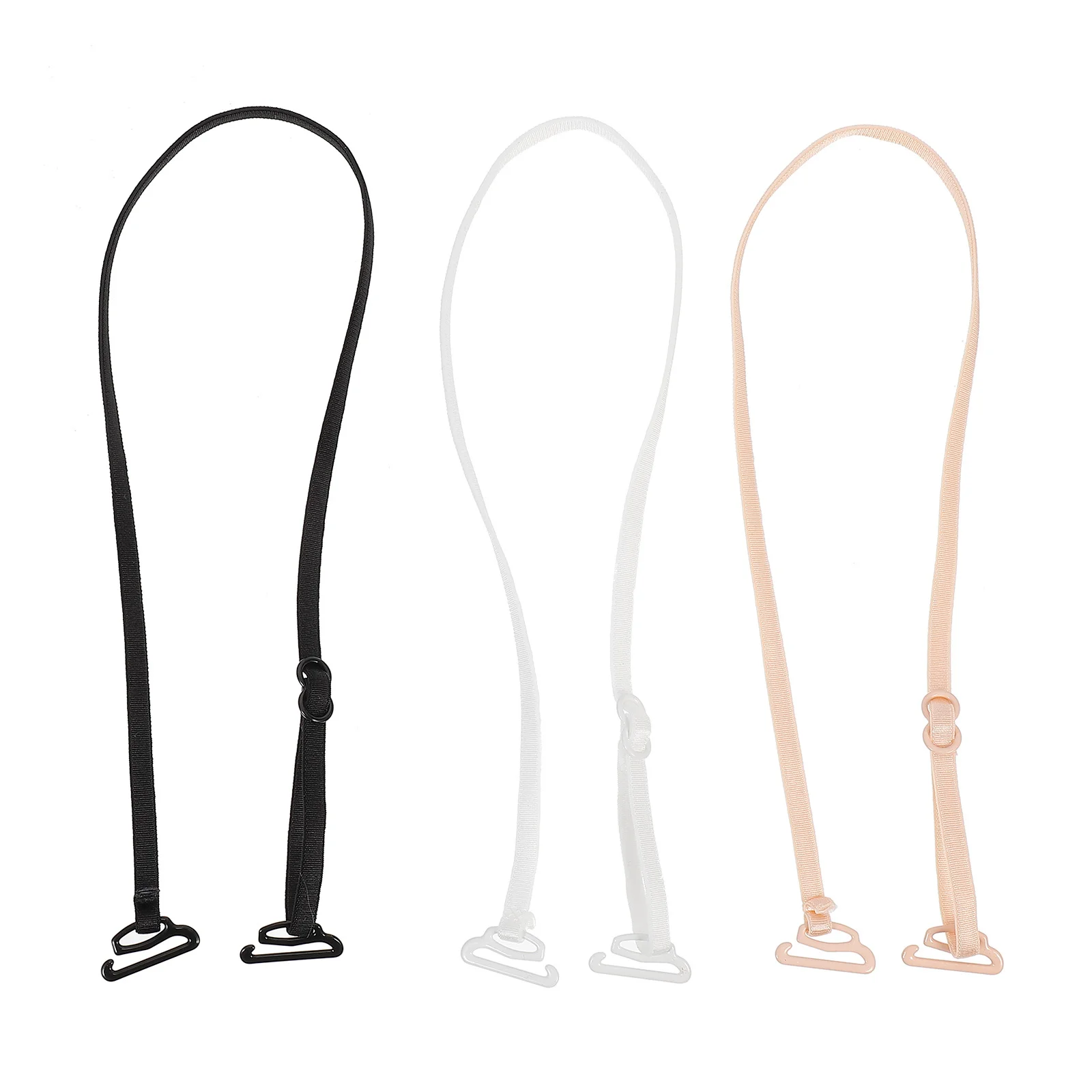 

5Pairs Bra Straps Replacement Nonslip Adjustable Elastic Shoulder Holders Skin Friendly Safe Comfortable for Most Ages Women