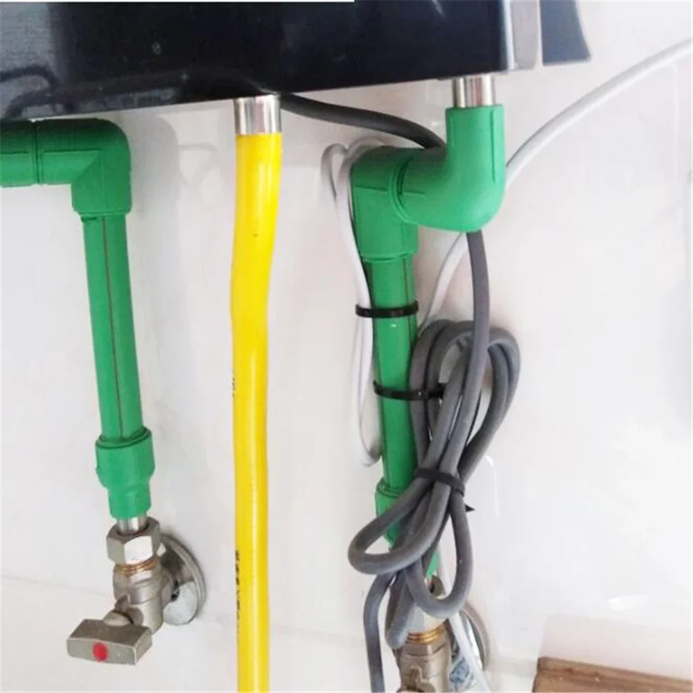 Water Pipe Electric Water Heater Fittings Ppr Quick-connect Quick-bending Live Joint Live Elbow 20*1/2 Moving Elbow Tee