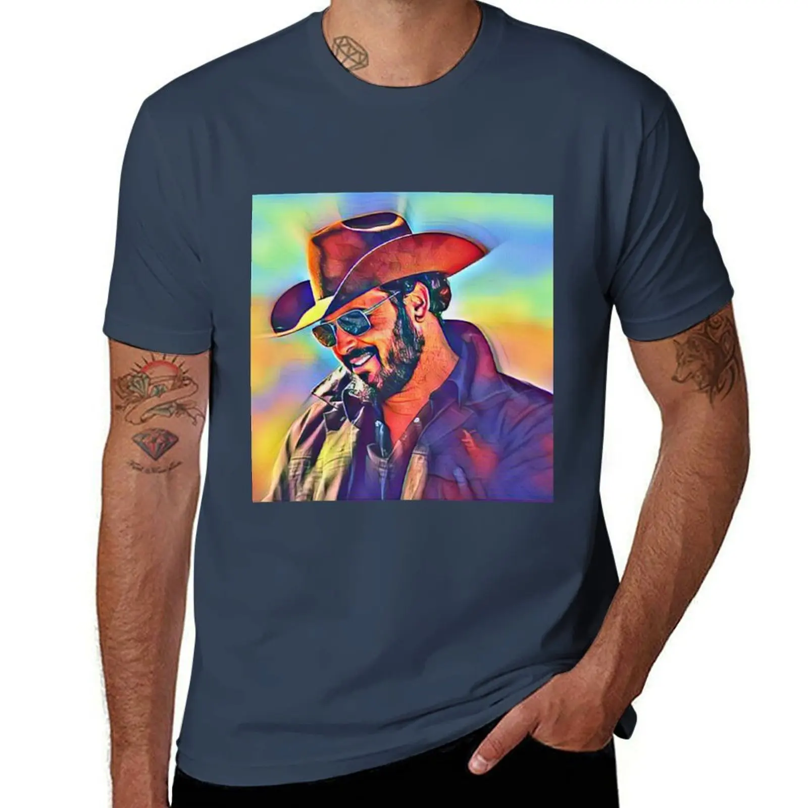 تي شيرت كول هاوسر قطن تي شيرت رجالي 100% أنيمي تي شيرت