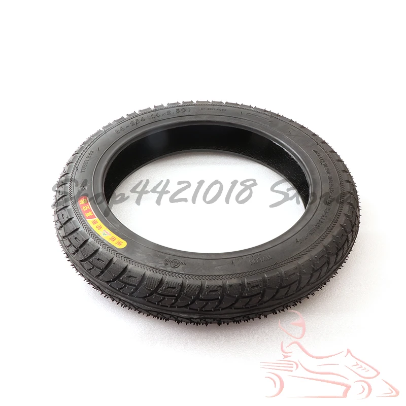 Wheel Tire 14x2.50 64-254 Tyre Inner Tube for 14 Inch Electric Bicycle Electric Vehicle 14*2.50 Outer Dirt Pit Bike Moto Parts