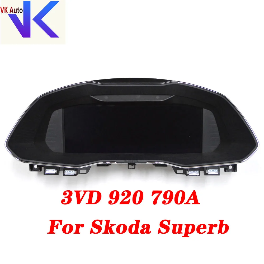 3VD920790A  For Skoda Superb Cocpit LCD virtual cockpit cluster 3VD 920 790 A