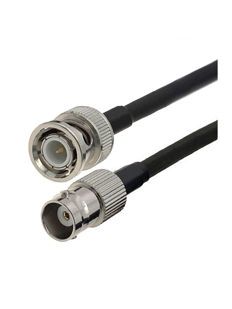 BNC Male naar BNC Vrouwelijke Jack RF Adapter Pigtail RG58 Kabel 50Ohm RF Coaxiale CCTV Camera Verlengsnoer RF Coax Jumper - afbeelding 2