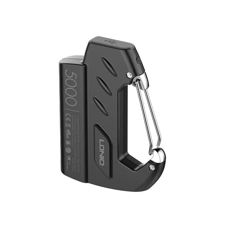 LDNIO Przenośny brelok Power Bank Outdoor Travel Mountaineering Mini zapasowa bateria Zewnętrzna bateria Power Bank na kemping