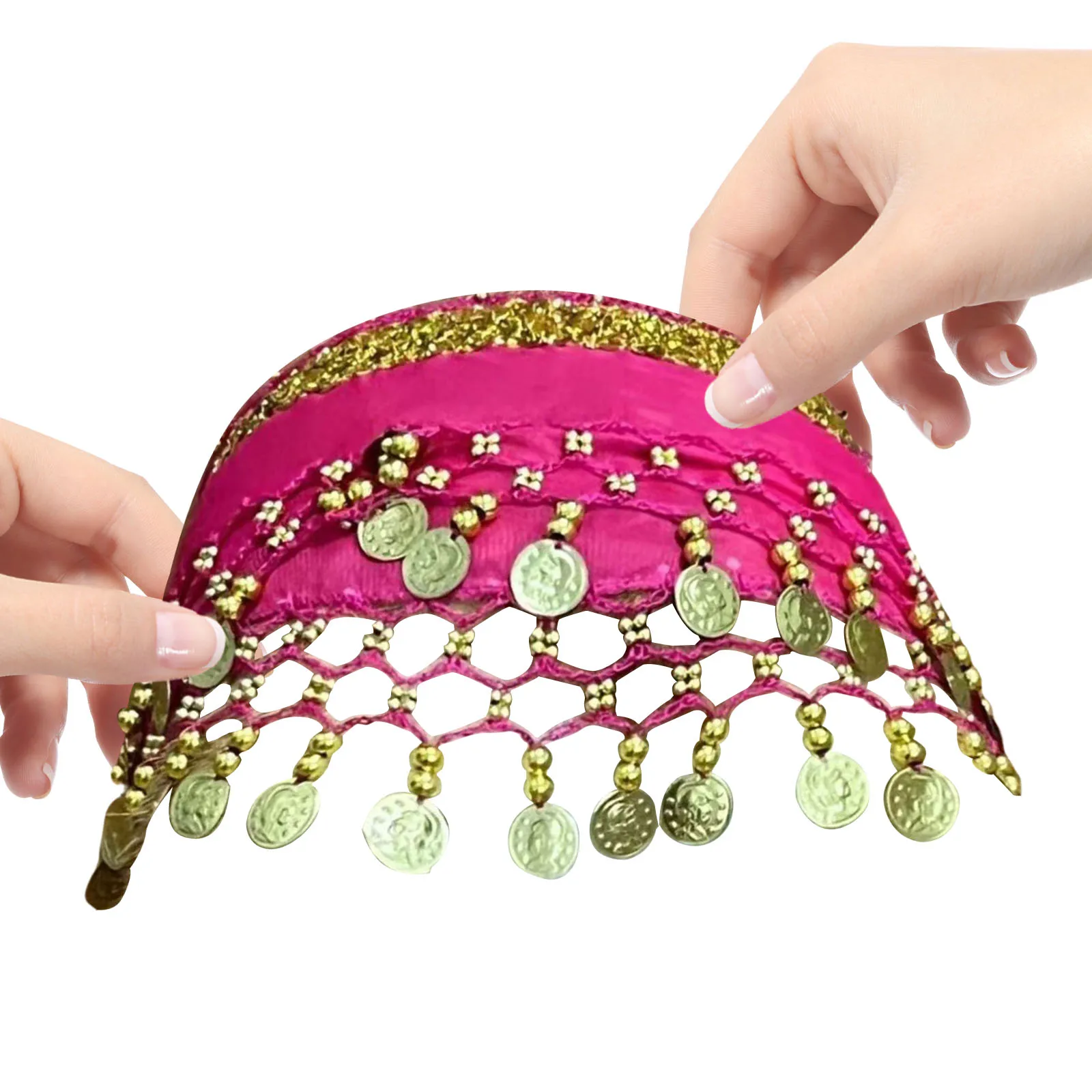 Falda de bailarina del vientre para perro, bufanda ostentosa para danza del vientre, toalla decorativa para danza de la cadera para fiestas de Halloween, actuación de celebración